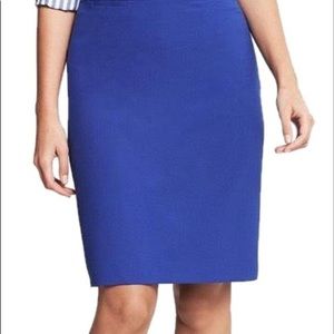 Royal Blue Pencil Skirt